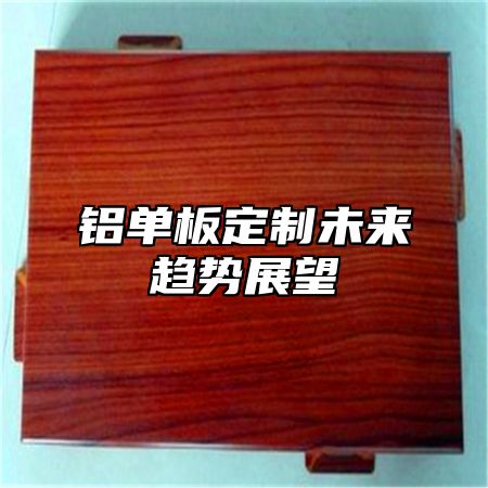 鋁單板定制未來趨勢(shì)展望